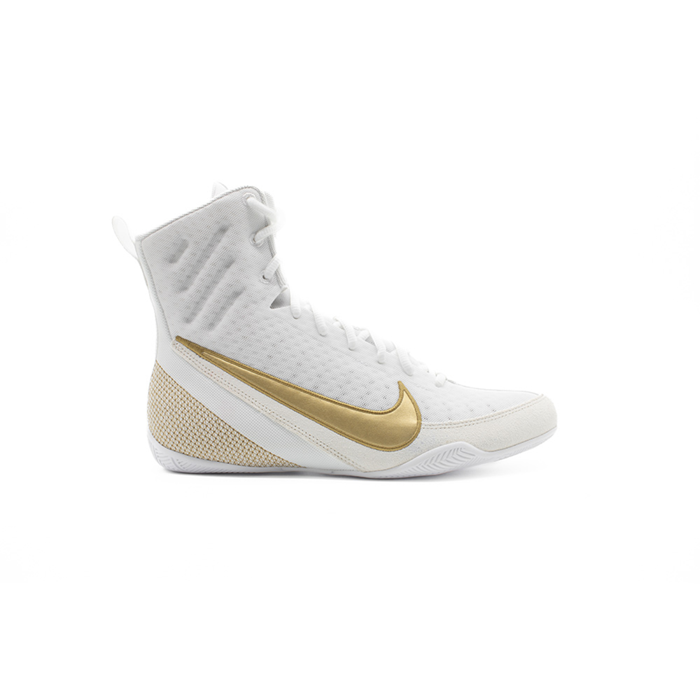 Nike Machomai 3 Boksesko Hvid Guld