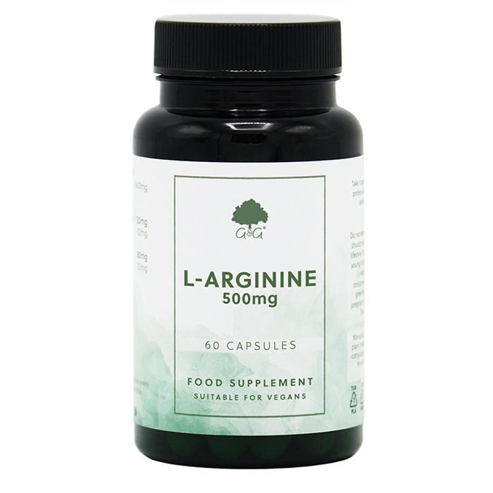 L-Arginine 500 mg 60 kapsler