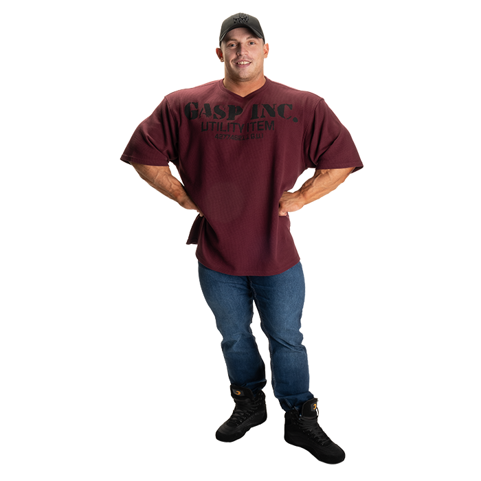Iron Thermal Tee, Maroon
