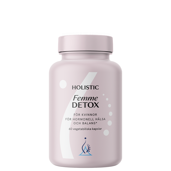 Femme Detox 60 vegetabilske kapsler fra Holistic