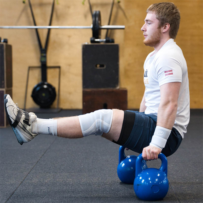 RX H&aring;ndledsst&oslash;tte Power Max Par Hvid