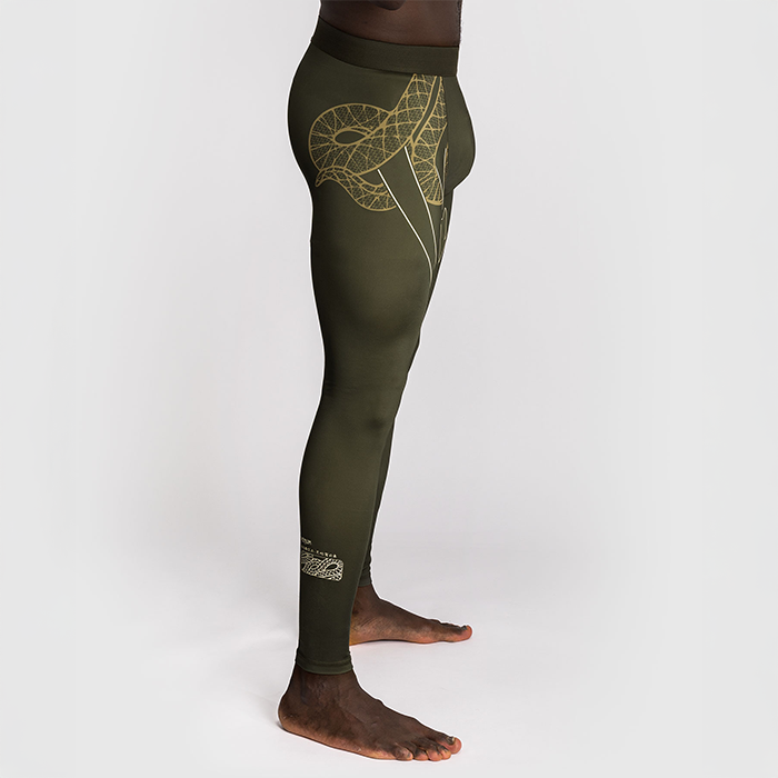 Serpenti Spats Khaki Bronze Ivory