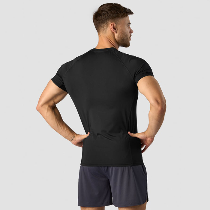 Stride Muscle Fit T-shirt Herre, Sort
