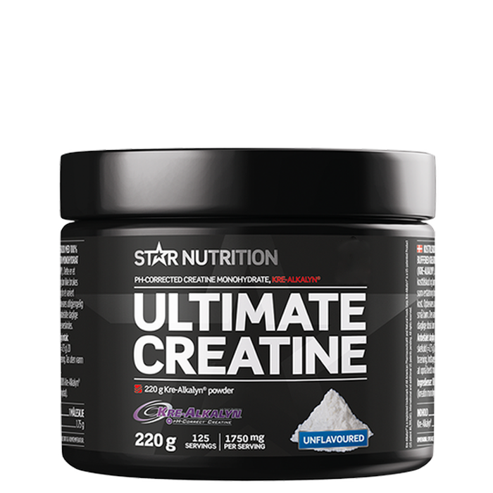 Ultimate Creatin Kre-alkalyn Pulver Uden Smags&aelig;tning 220 g