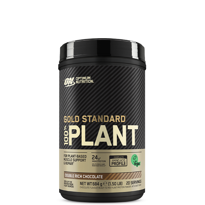 Gold Standard 100% vegansk planteprotein 684 g chocolate