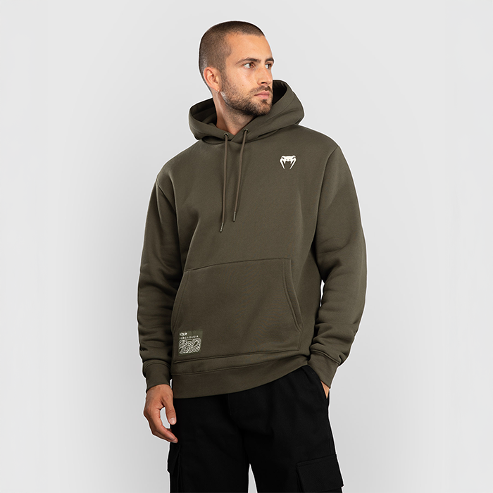 Serpenti Hoodies Khaki Bronze Ivory