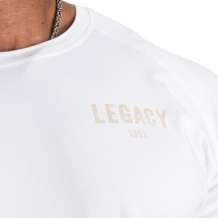 1982 Raglan T‑Shirt Hvid Beige