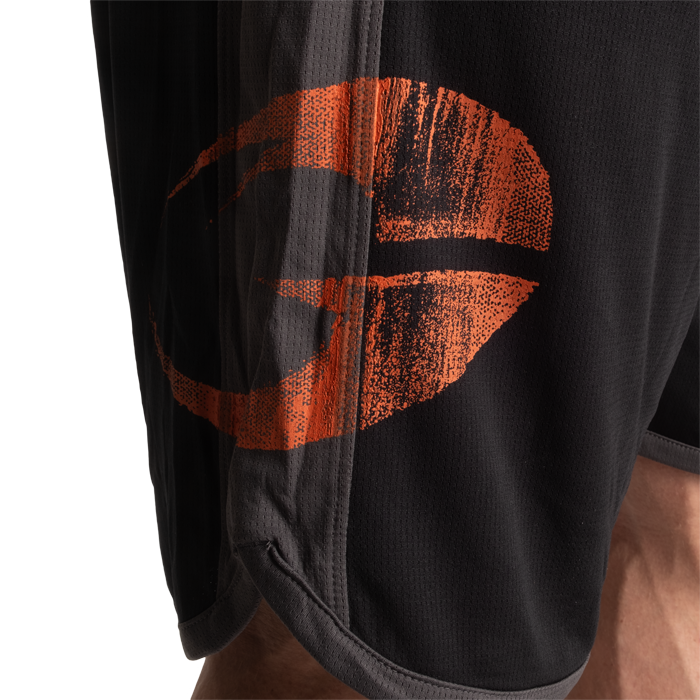 Gasp Mesh Shorts Sort Gr&aring;