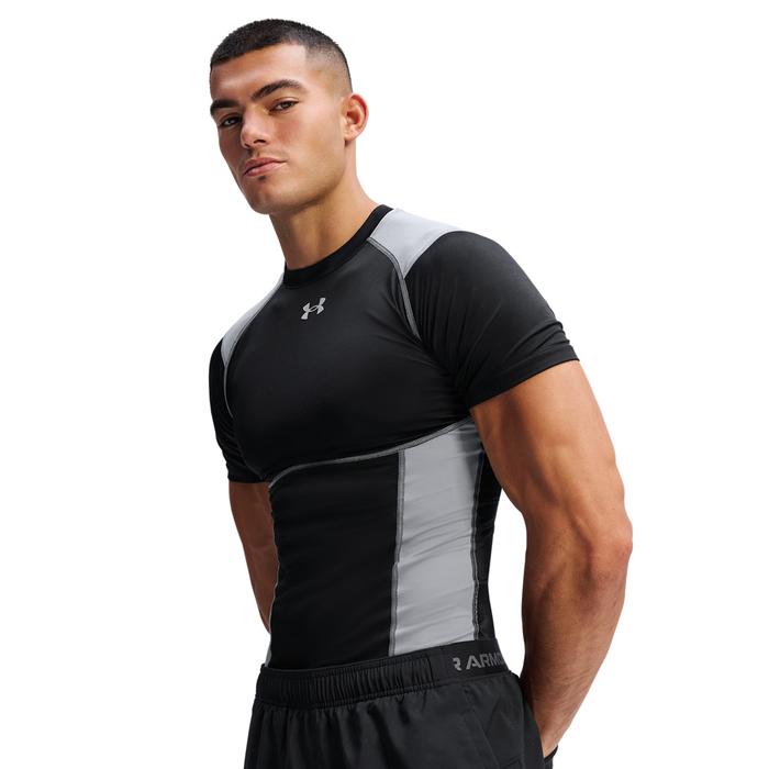 UA HG Elite Comp SS Black