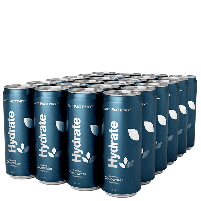 24 x Hydrat kulsyreholdig kokosvand kasse 330 ml original