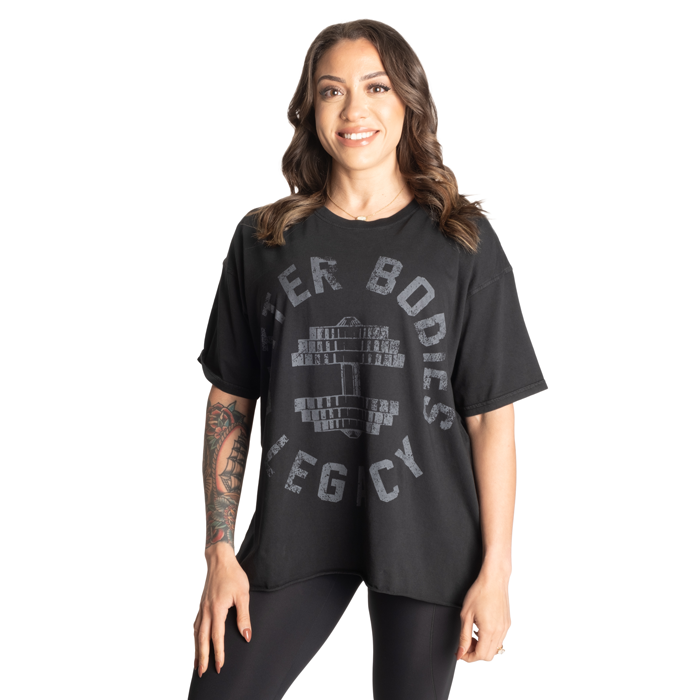 Legacy Oversized T‑Shirt Vasket Sort