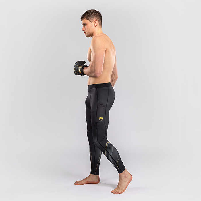 Venum Streamline Spats Sort Guld