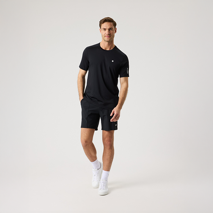 Ace Mesh T‑shirt Sort