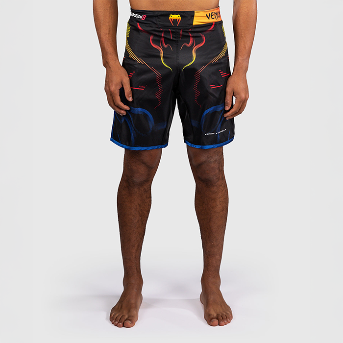 Venum x TEKKEN 8 Fightshorts Yoshimitsu Sort Orange