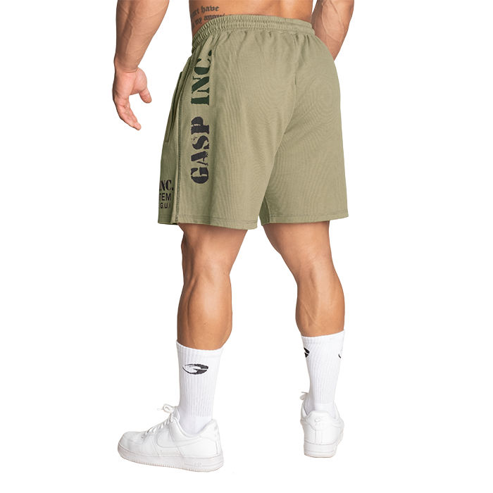 Thermal Shorts 6", Washed Green