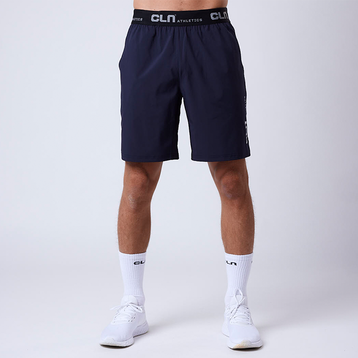 CLN Dino Stretch Shorts, Night Blue