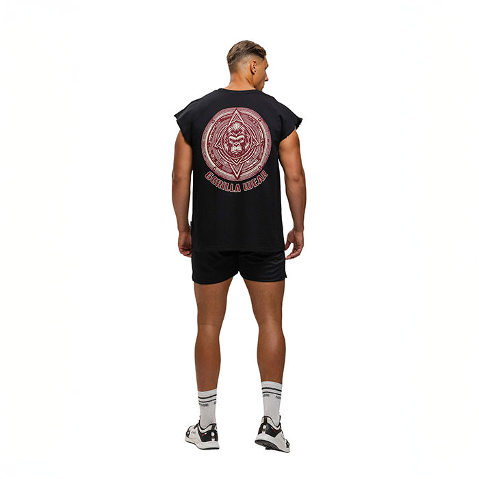 Bouse Cut Off Tanktop Sort
