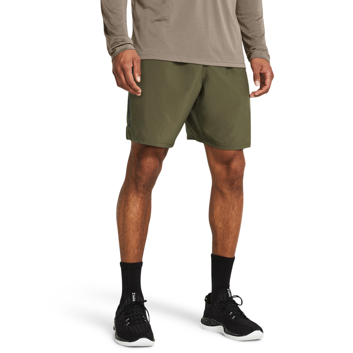 Woven Wdmk Shorts M&oslash;rkegr&oslash;n