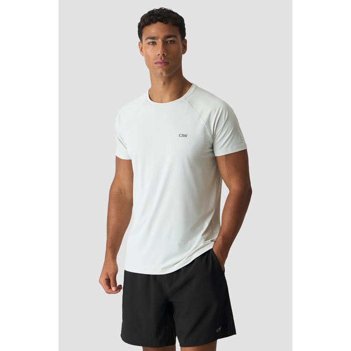 Workout Melange T-shirt Lysegr&aring;