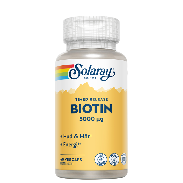 Biotin 60 kapsler
