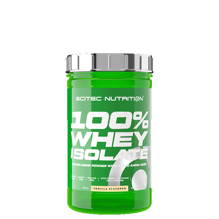 100% Whey Isolate Valleprotein 700 g vanilla