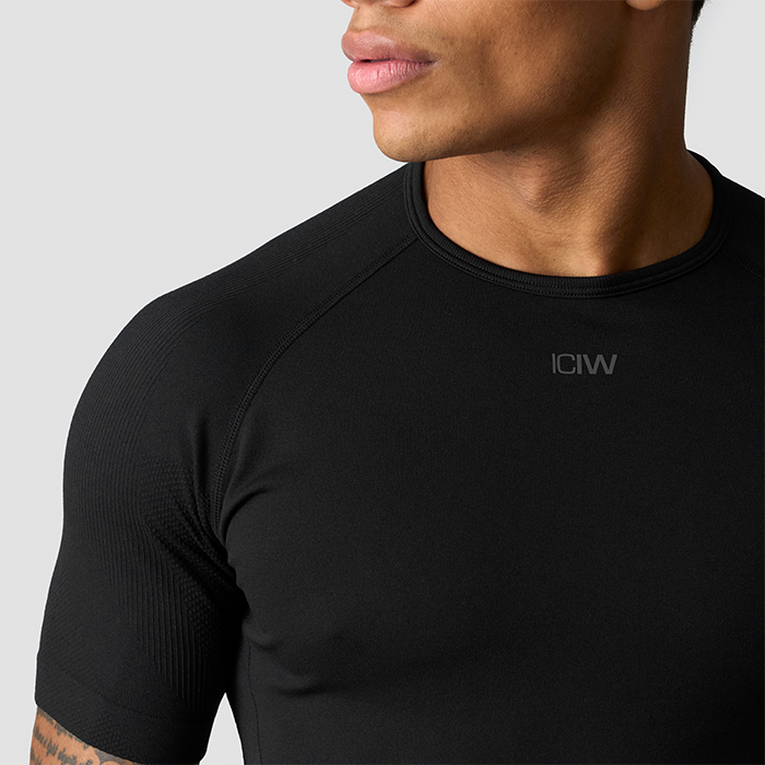 Sculpt Seamless T-Shirt Sort