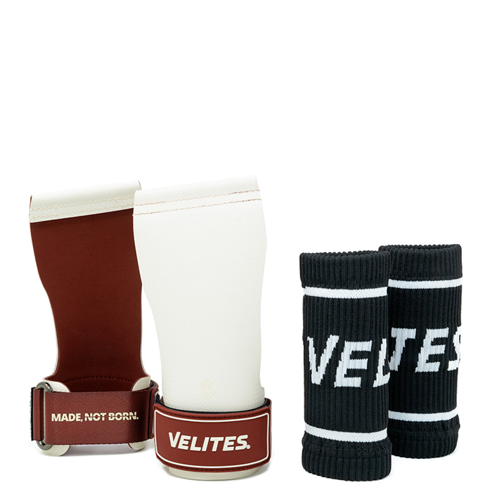 Velites Quad Ultra Hand Grips No Chalk White Kit