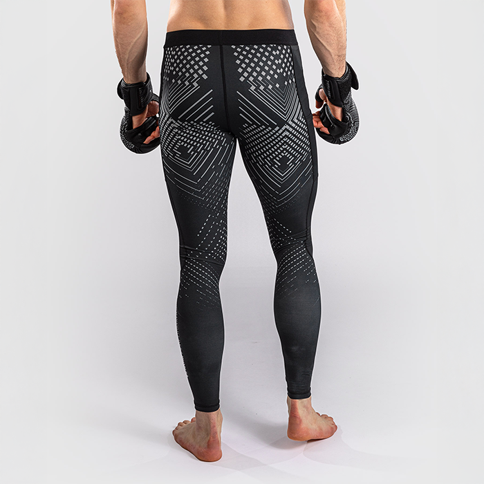 Venum Midnight Fury Spats Sort Gr&aring; S&oslash;lv
