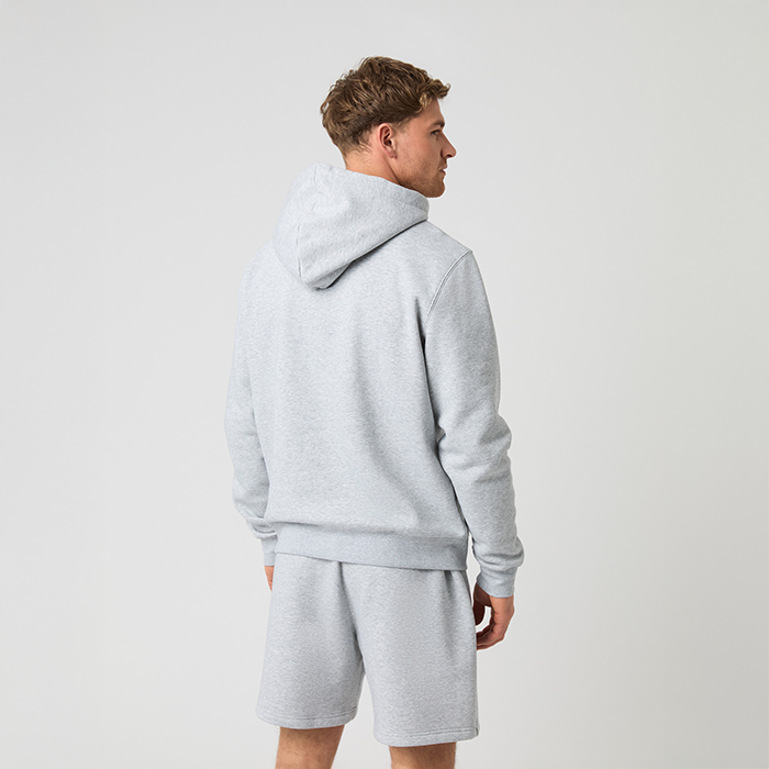 Centre Hoodie Lysegr&aring;
