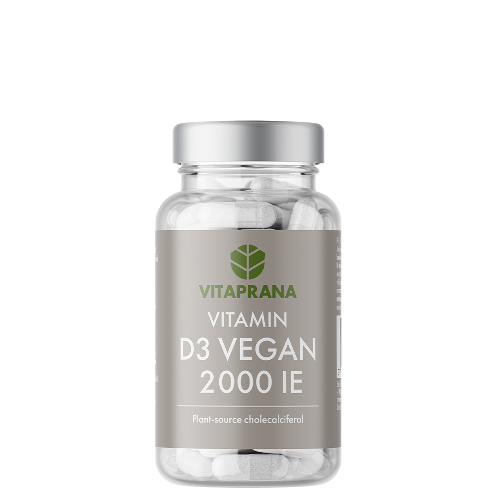 Vitamin D3 Vegan 2000IE 110 kapsler