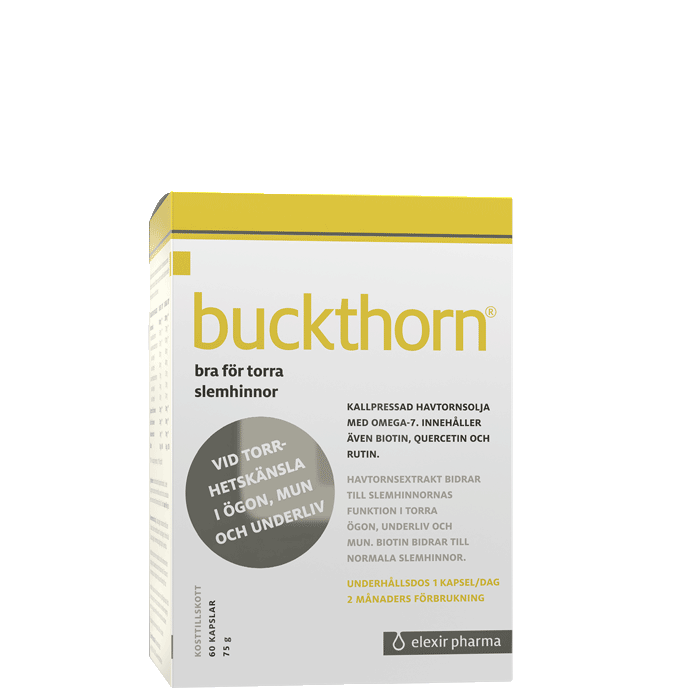 Buckthorn Havtornsekstrakt 60 kapsler