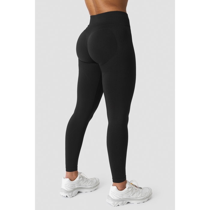 Shape Tights Mid Waist Sort