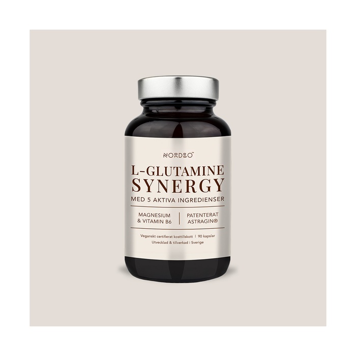 L-Glutamin Synergy 90 kapsler