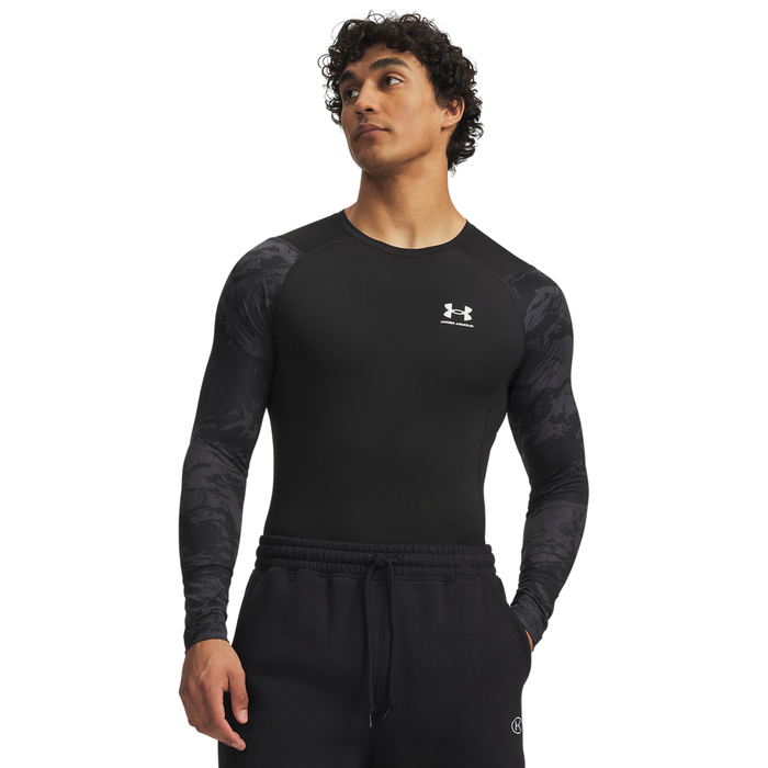 UA HG Armour Comp CB LS Black