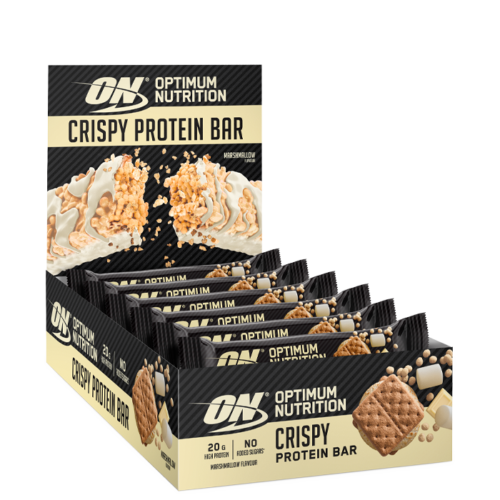 10 x Crispy Protein Bar 65 g marshmallow