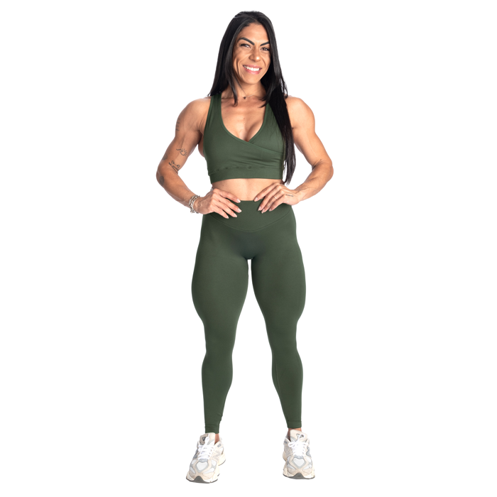 Shape Seamless Leggings M&oslash;rkegr&oslash;n