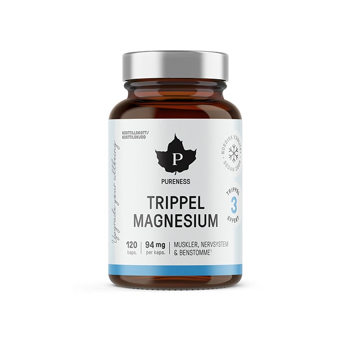 Trippel Magnesium 120 kapsler