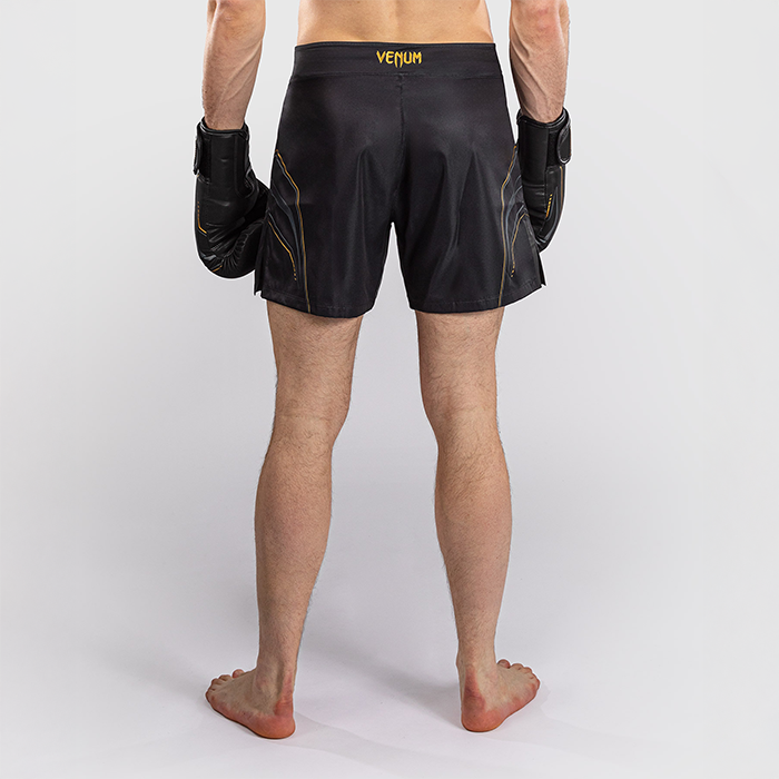 Venum Streamline Fightshorts Sort Guld