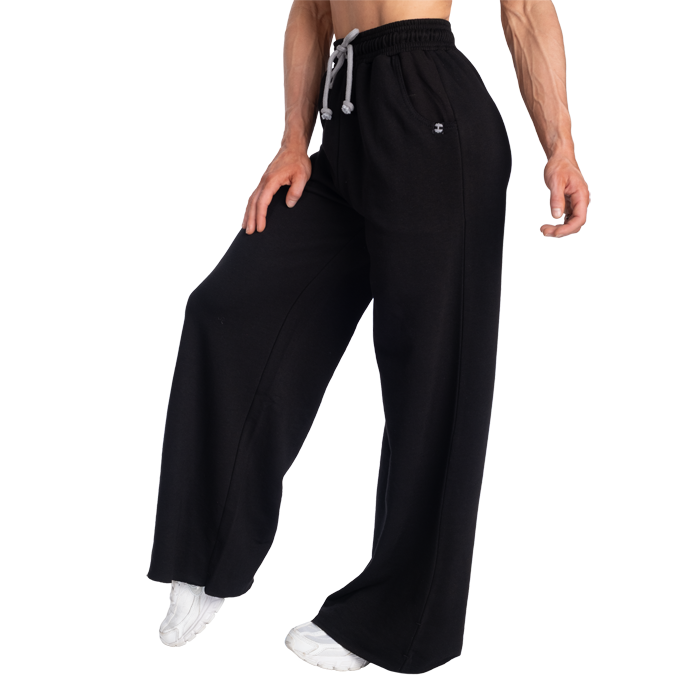 Wide Sweatpants Sort