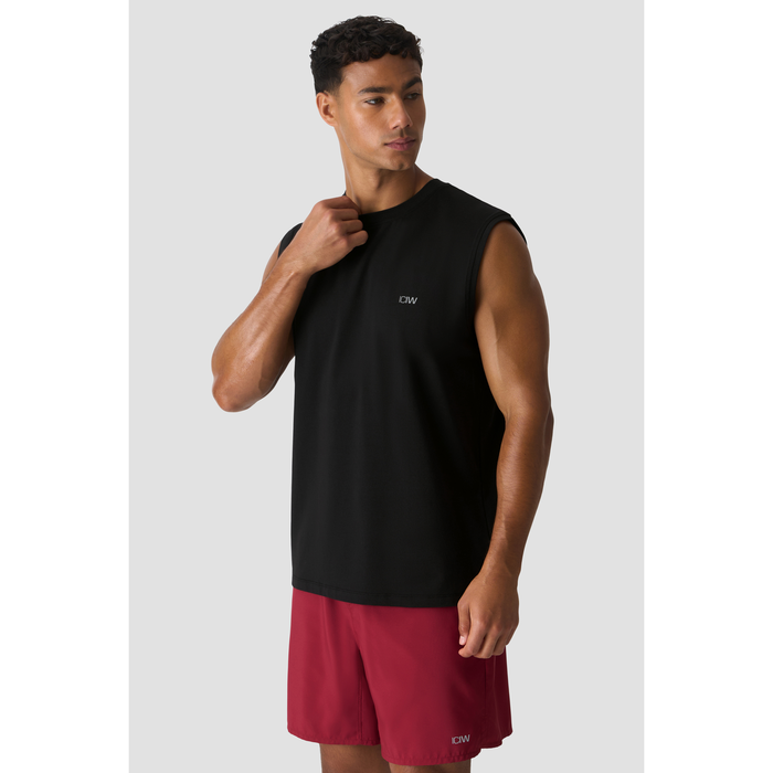 Workout &AElig;rmel&oslash;s T-shirt Sort