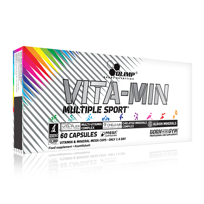 Vita-Min Multiple Sport Multivitamin 60 kapsler