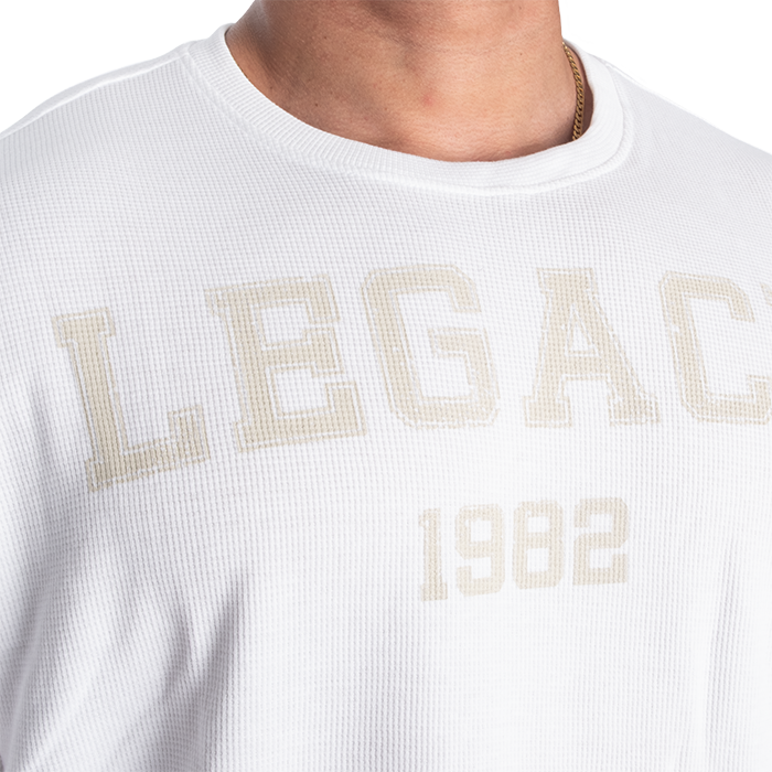Legacy Thermal T‑Shirt Hvid Beige