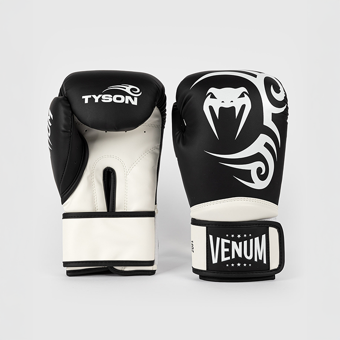 Venum X Mike Tyson Pro Boksehandsker Sort Hvid