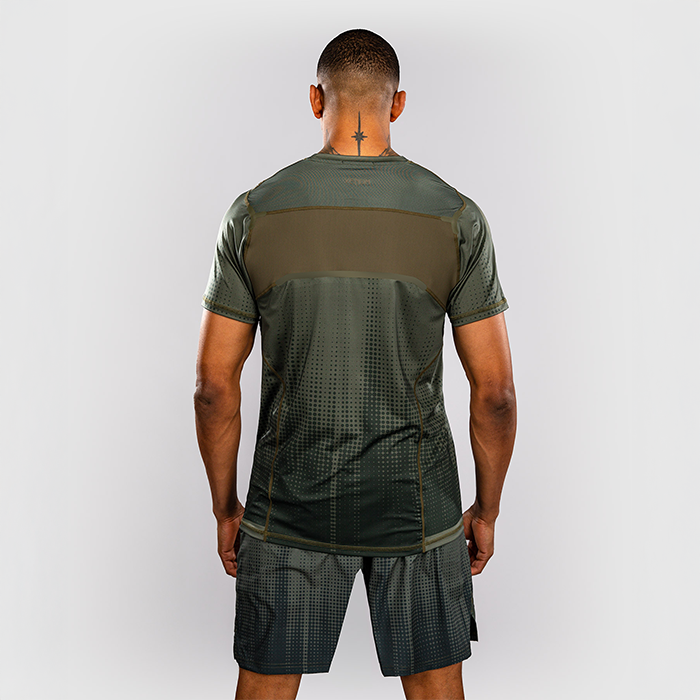 Venum Stealth Dry Tech T shirt Khaki Gr&oslash;n