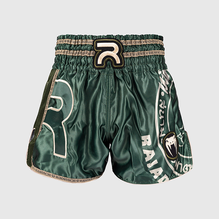 Venum Rajadamnern Muay Thai Shorts Gr&oslash;n