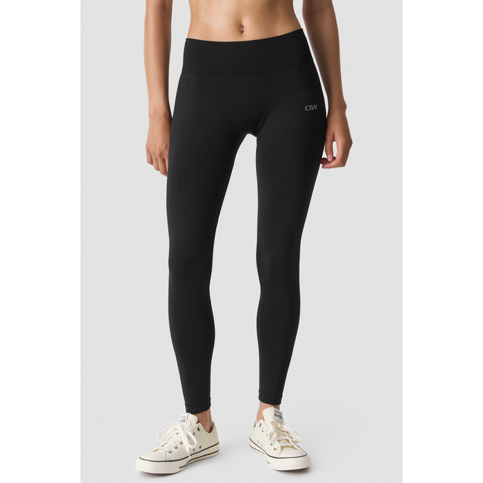 Shape Tights Mid Waist Sort