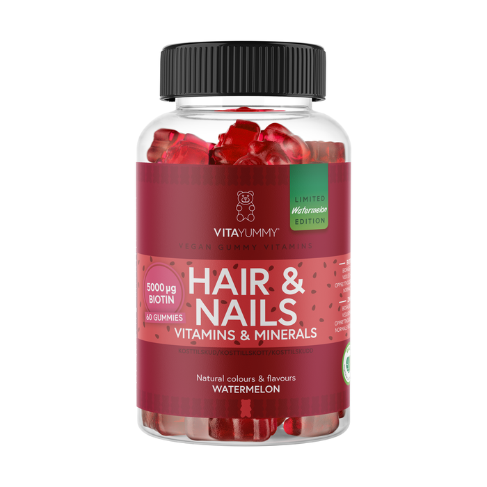 Hair & Nails Vandmelon 60 Gummier Watermelon