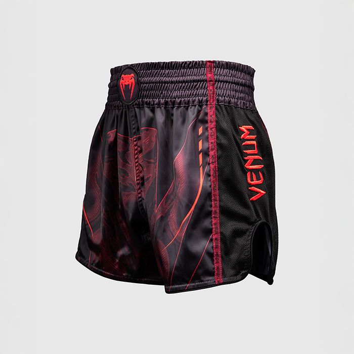 Venum Spectre Muay Thai Shorts Sort R&oslash;d