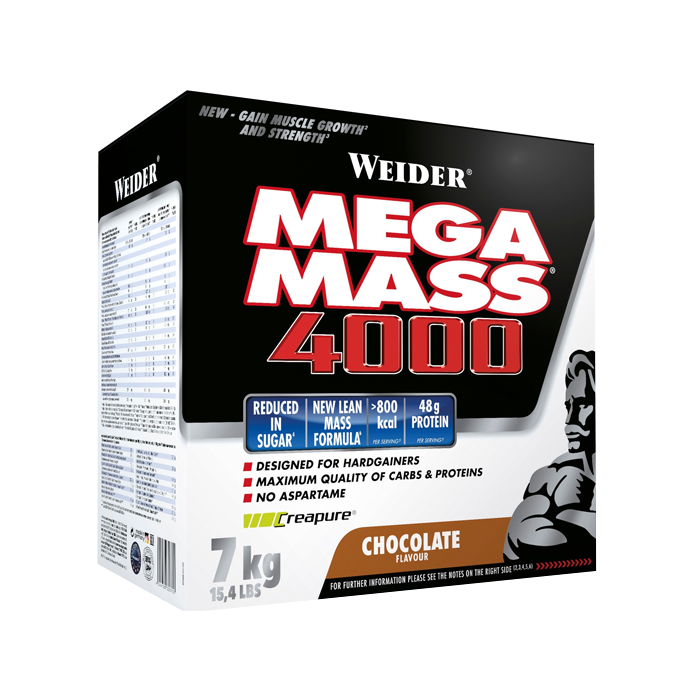 Mega Mass 4000 Gainer 7 kg choklad