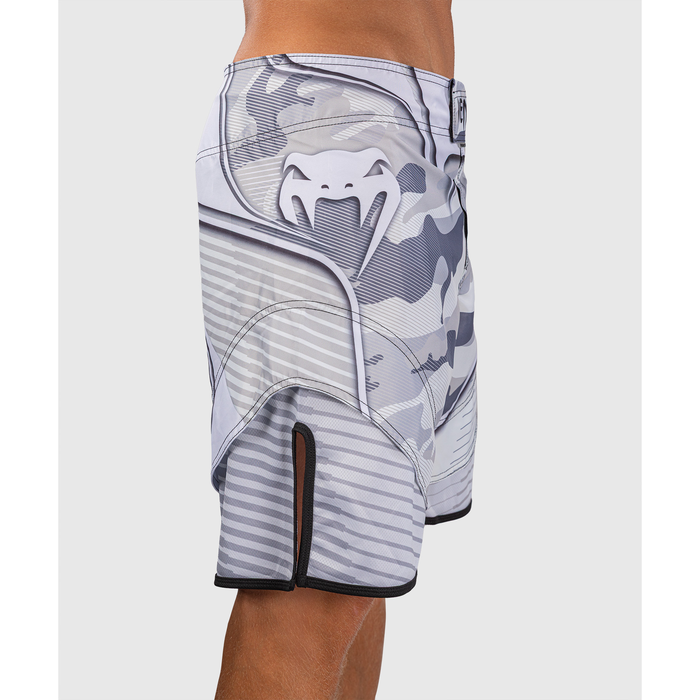 Venum Camo Hero Fight Shorts White/Light Grey